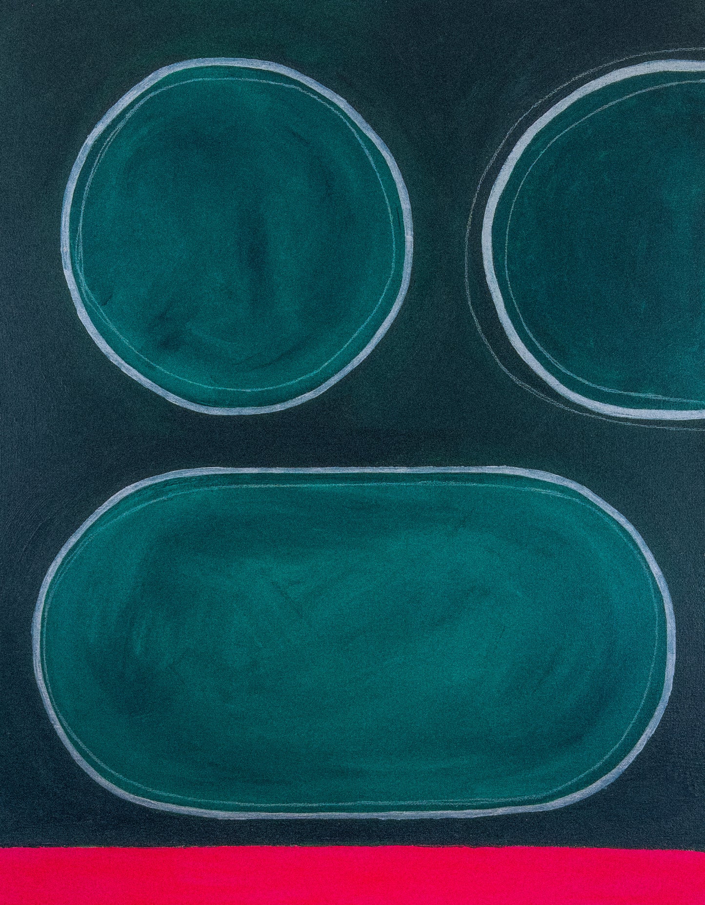 Falling Emeralds, Print