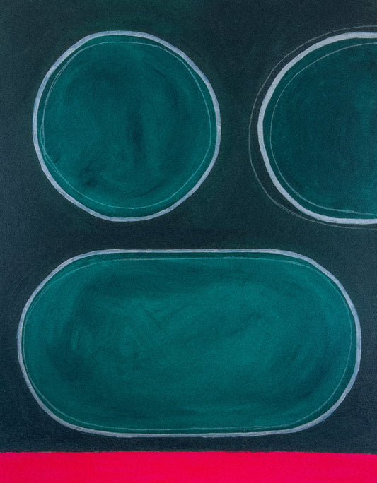 Falling Emeralds, Print