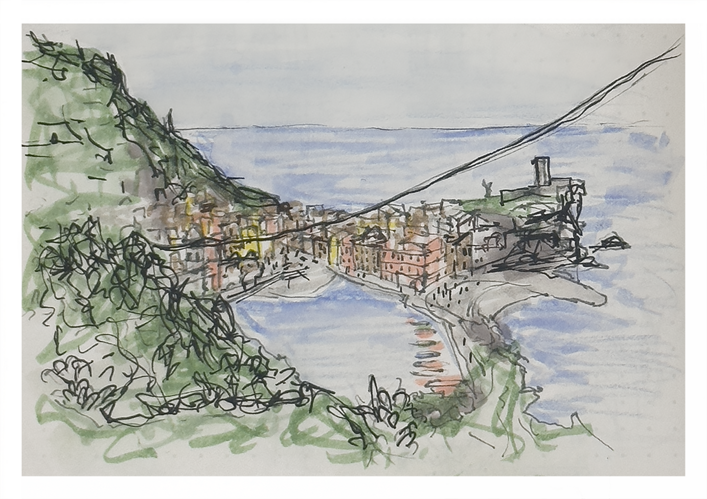 Vernazza Italia, Print Note